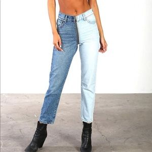 Revice ying yang high waisted jeans